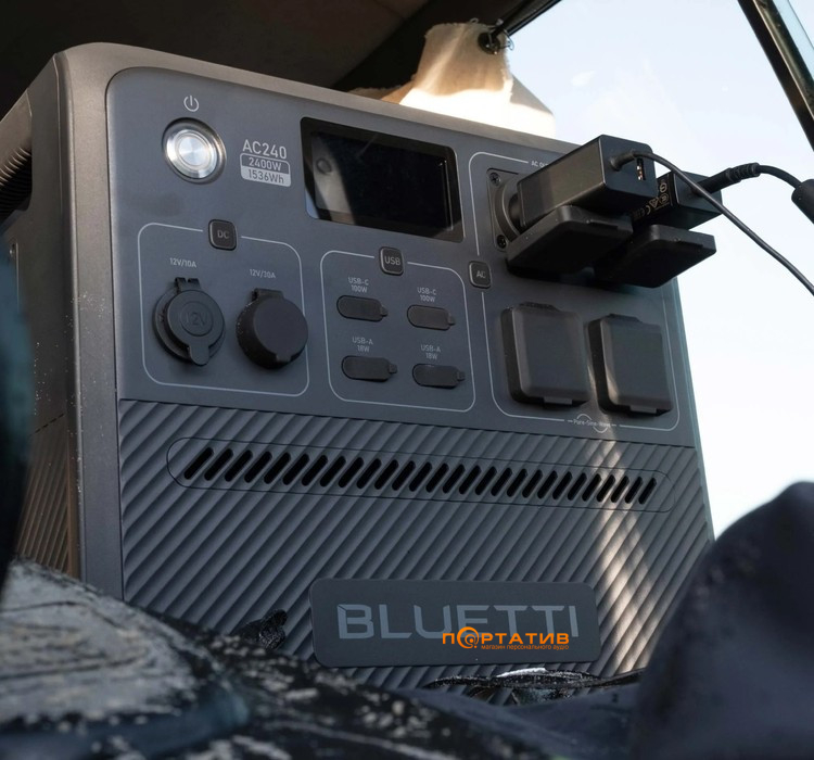 Зарядная станция Bluetti AC240 1536Wh 2400W