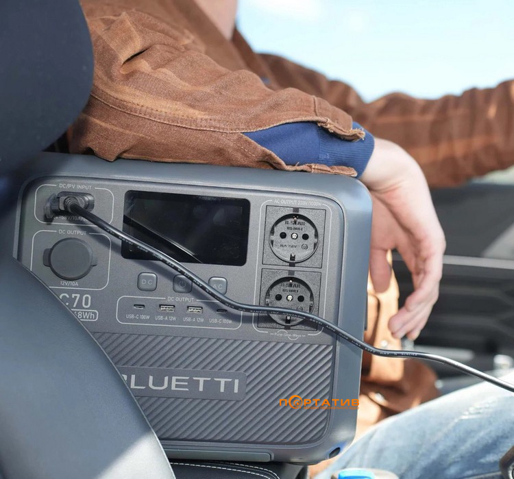 Зарядна станція Bluetti AC70 768Wh 1000W