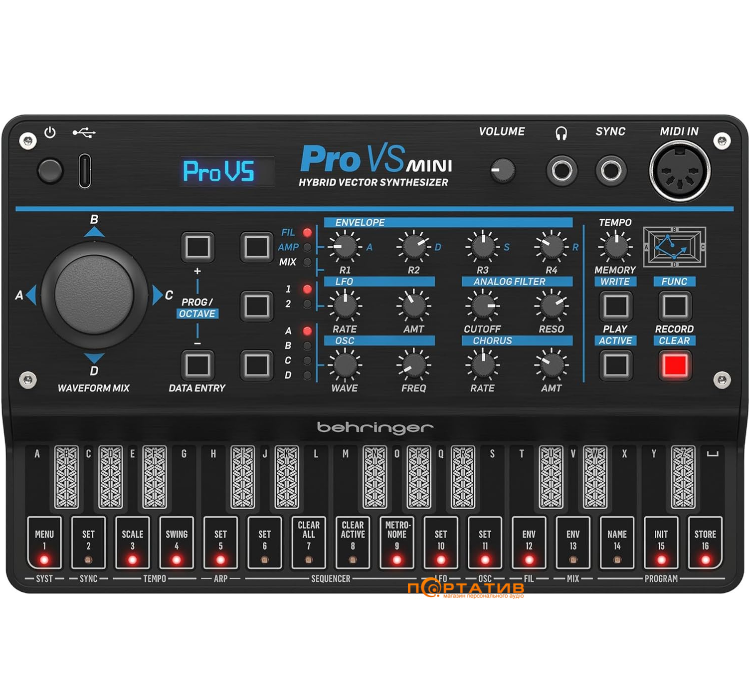 Синтезатор Behringer PRO-VS Mini