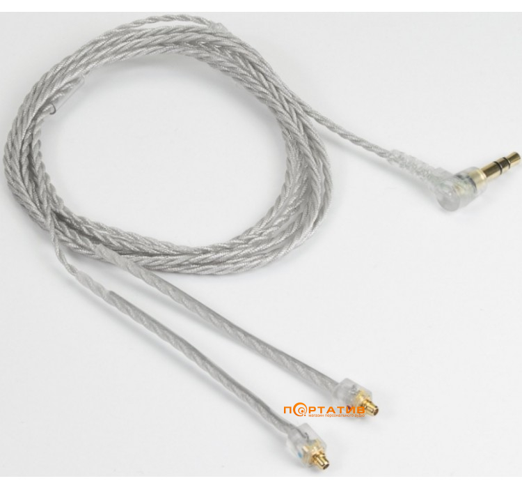 Brainwavz Frosty Silver Premium Earphone Cable with MMCX Connector (3.5 mm Jack)