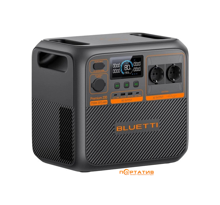 Зарядная станция Bluetti Premium 200 V2 2073Wh 2700W (PR200V2)