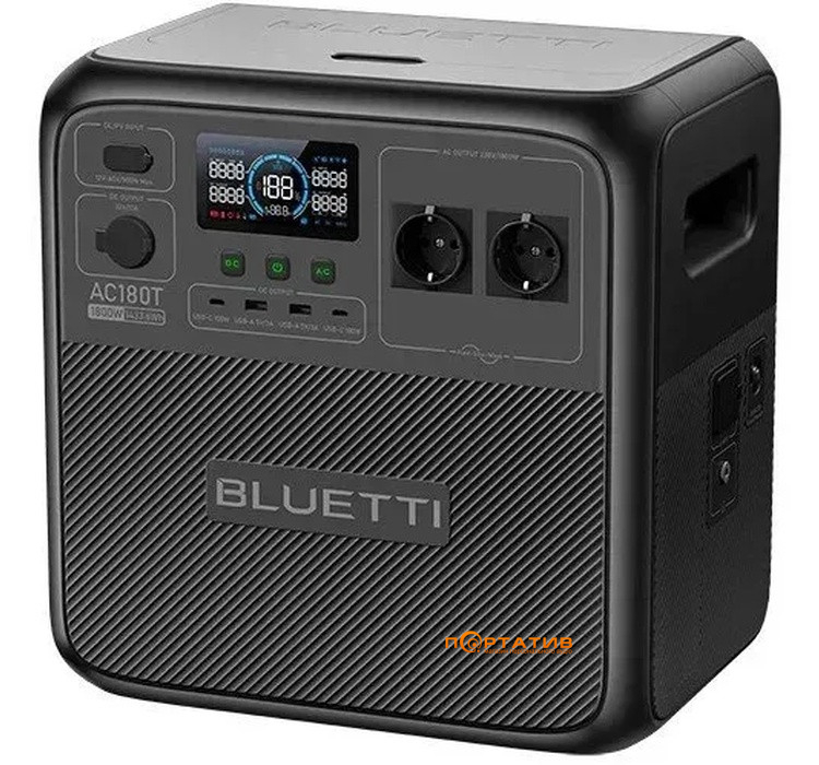 Зарядна станція Bluetti AC180T 1440Wh 1800W