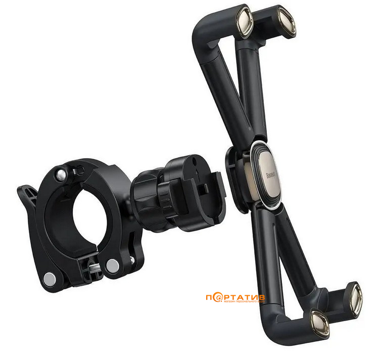 Велодержатель Baseus Quick to Take for Bicycle and Motorcycle Black (SUQX-01)