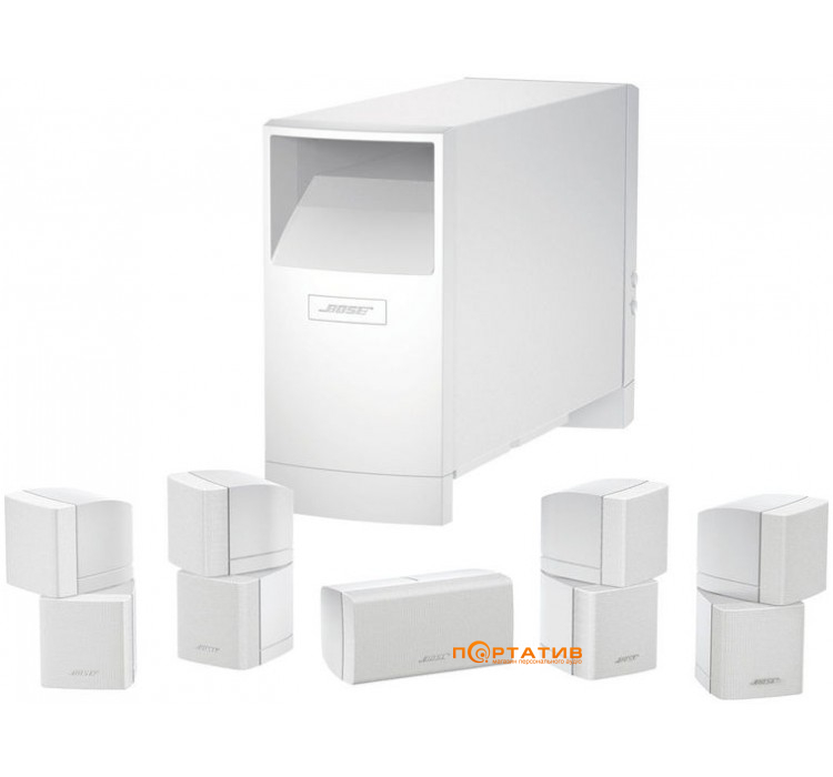 Bose acoustimass 10 serie 5 white hot sale