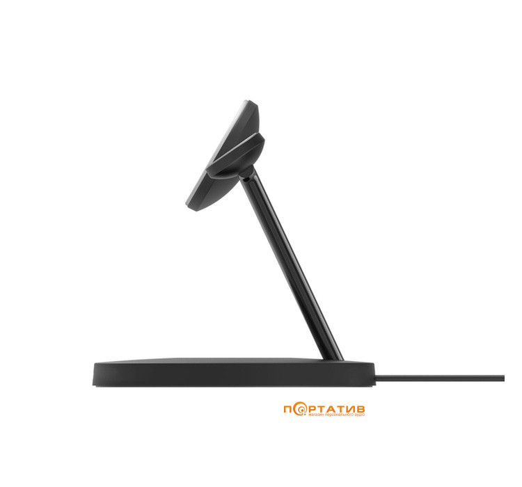 Бездротовий зарядний пристрій Belkin BoostCharge Pro 3-in-1 Wireless Qi2 15W Black (WIZ032KQBK)