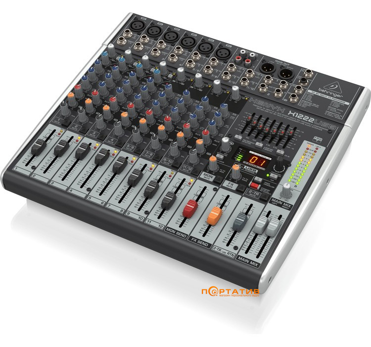 Мікшерний пульт Behringer X1222USB