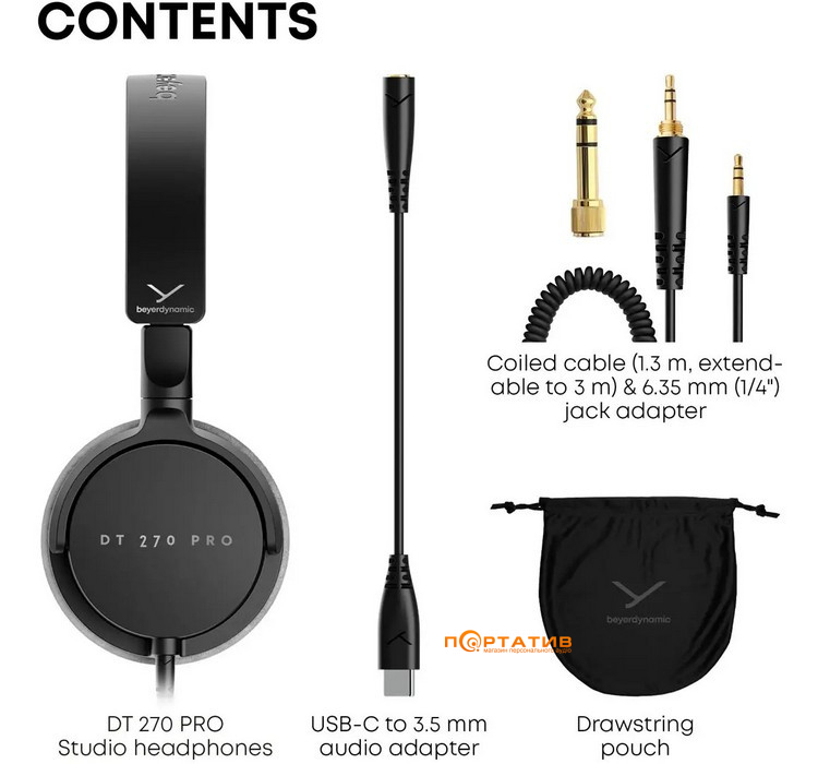 Навушники Beyerdynamic DT 270 PRO