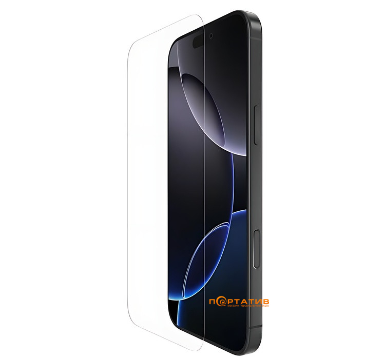 Захисне скло Belkin iPhone 16 Pro Max TemperedGlass AM 1-Pack (OVA160HQ)