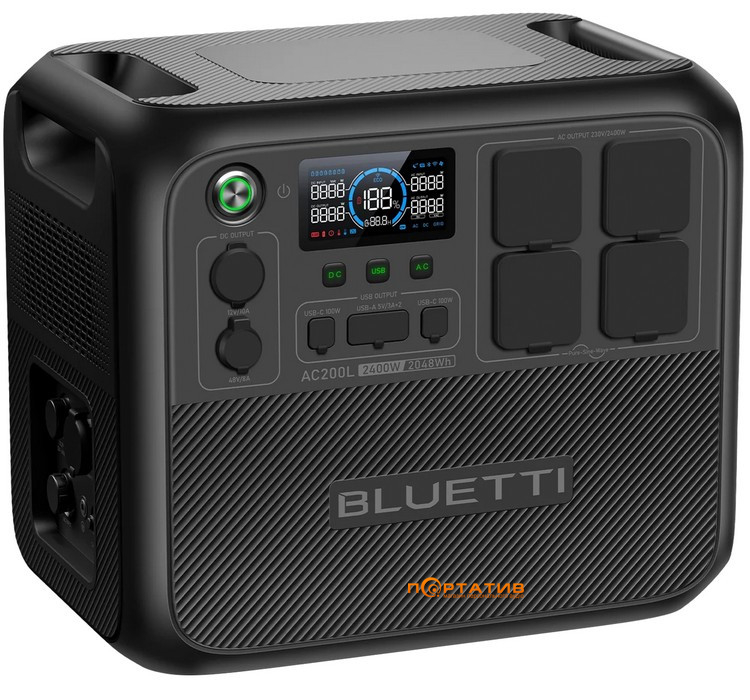 Зарядна станція Bluetti AC200L 2048Wh 2400W
