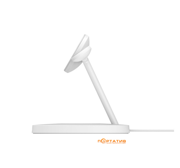 Беспроводное зарядное устройство Belkin BoostCharge Pro 3-in-1 Wireless Qi2 15W White (WIZ032KQWH)