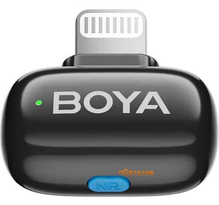 Микрофон BOYA mini 2-01 Type-C/Lightning Black