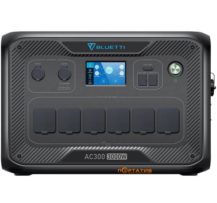 Зарядная станция Bluetti AC300+B300K 2764Wh 3000W