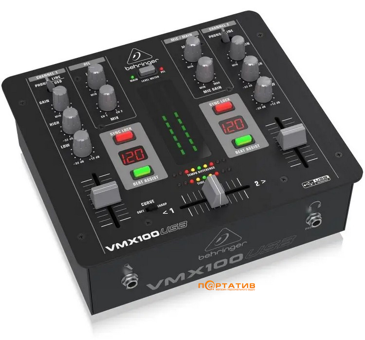 DJ-мікшер Behringer VMX100USB