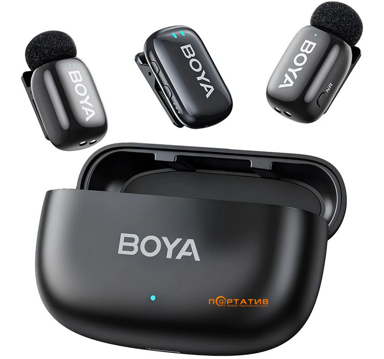 Микрофон BOYA mini-18 TRS for camera Black