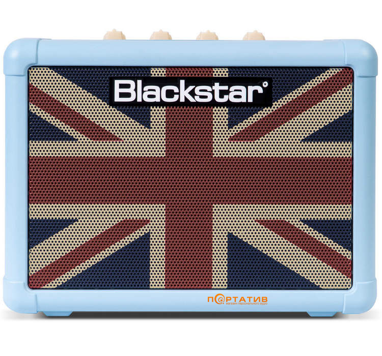Комбопідсилювач Blackstar FLY 3 Baby Blue Union Flag