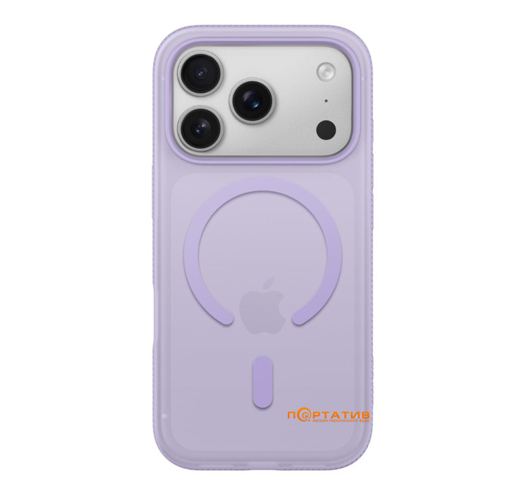 Чехол Belkin iPhone 17 Pro Magnetic Protective Grip Lavender (MSA035HQLV)