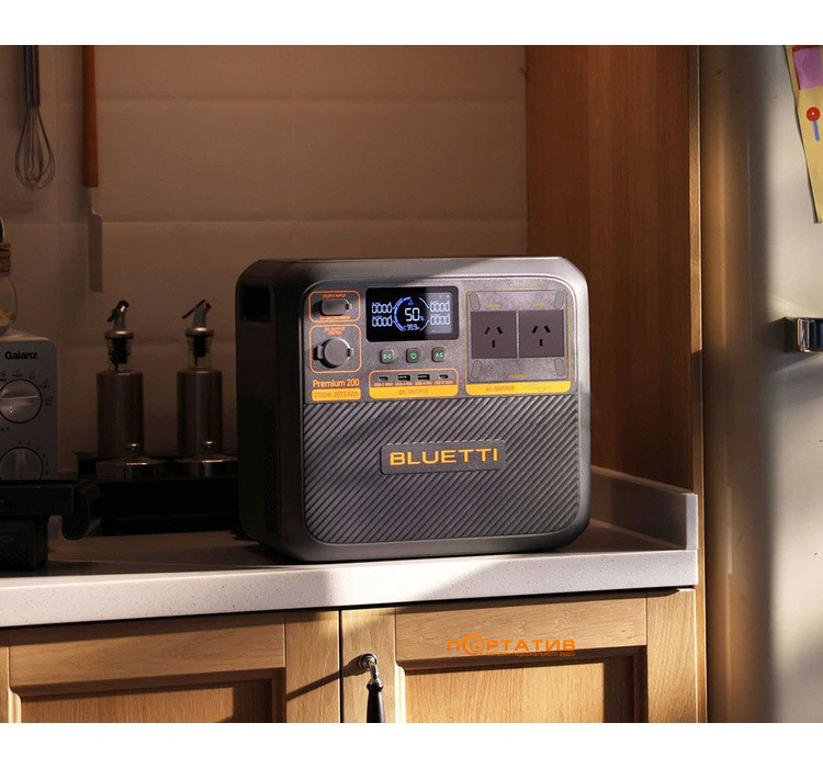 Зарядная станция Bluetti Premium 200 V2 2073Wh 2700W (PR200V2)