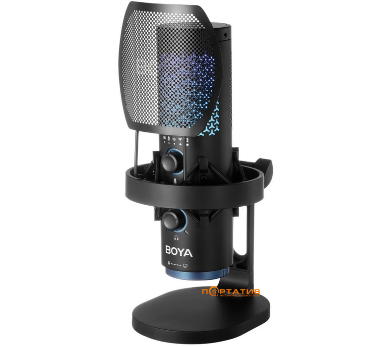 Мікрофон BOYA K5-02 RGB Black