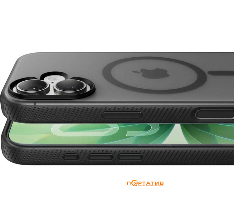 Чехол Belkin iPhone 17 Magnetic Protective Grip Black (MSA034HQBK)