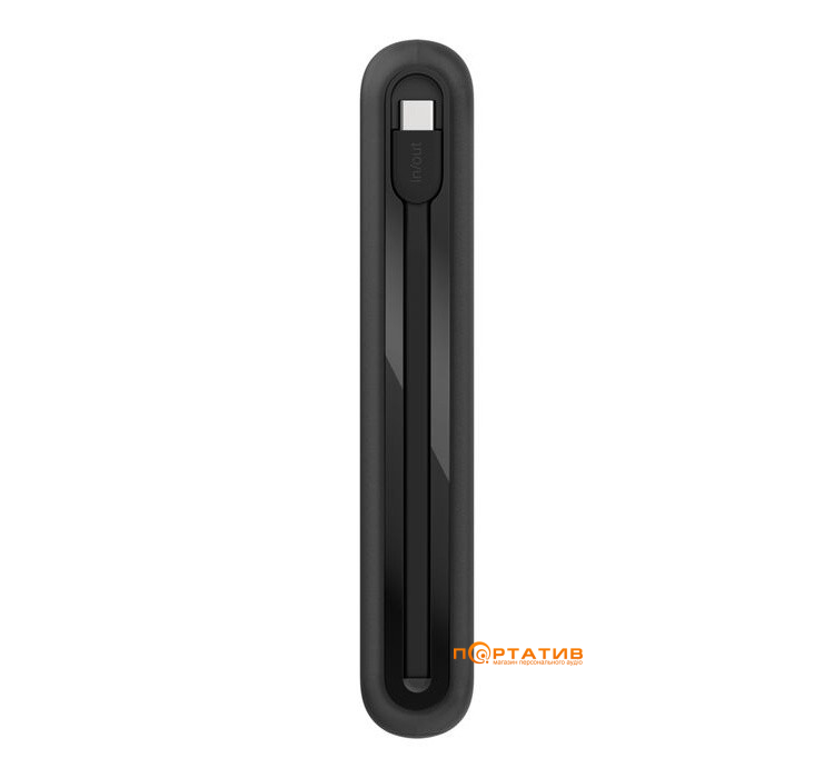 Зовнішній акумулятор Belkin Power Bank 20000 30W PD Integrated USB-C Black (BPB024HQBK)