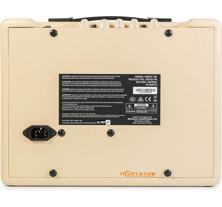 Комбоусилитель Blackstar Debut 15E Cream