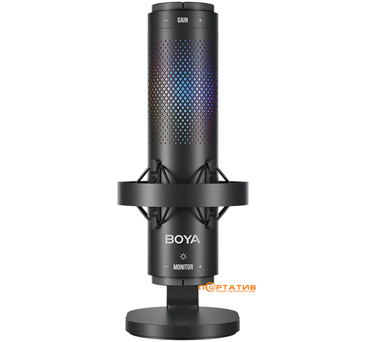 Мікрофон BOYA K9 RGB Black