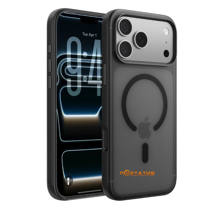Чехол Belkin iPhone 17 Pro Magnetic Protective Grip Black (MSA035HQBK)