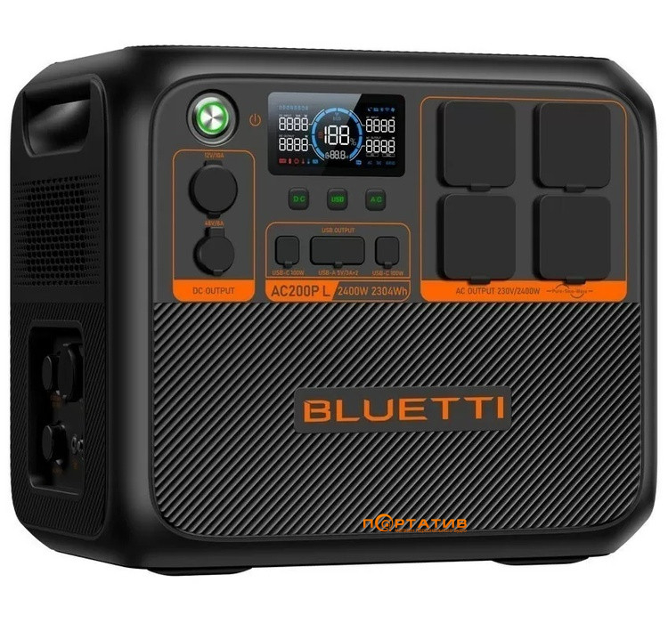Зарядна станція Bluetti AC200PL 2304Wh 2400W