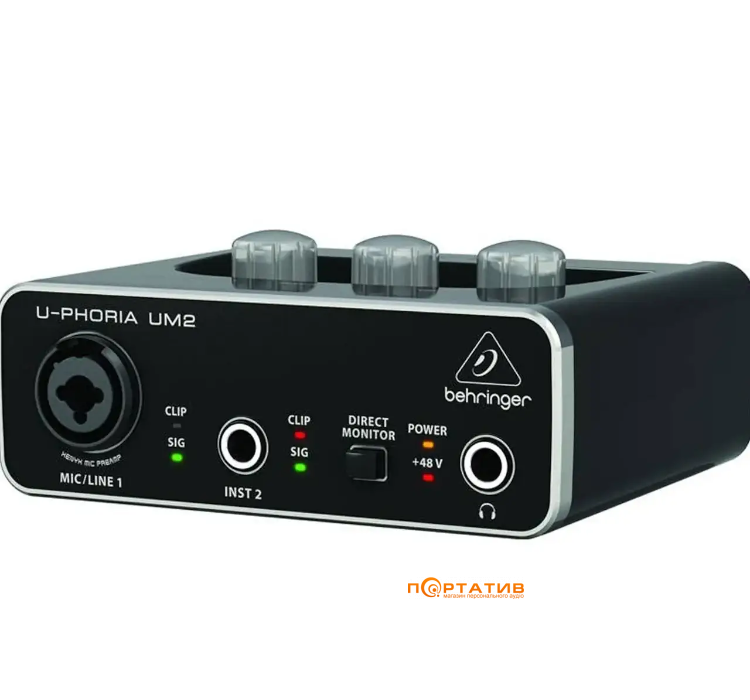Аудиоинтерфейс Behringer U-Phoria Studio