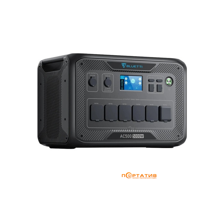 Зарядна станція Bluetti AC500 + B500K 5120Wh 5000W