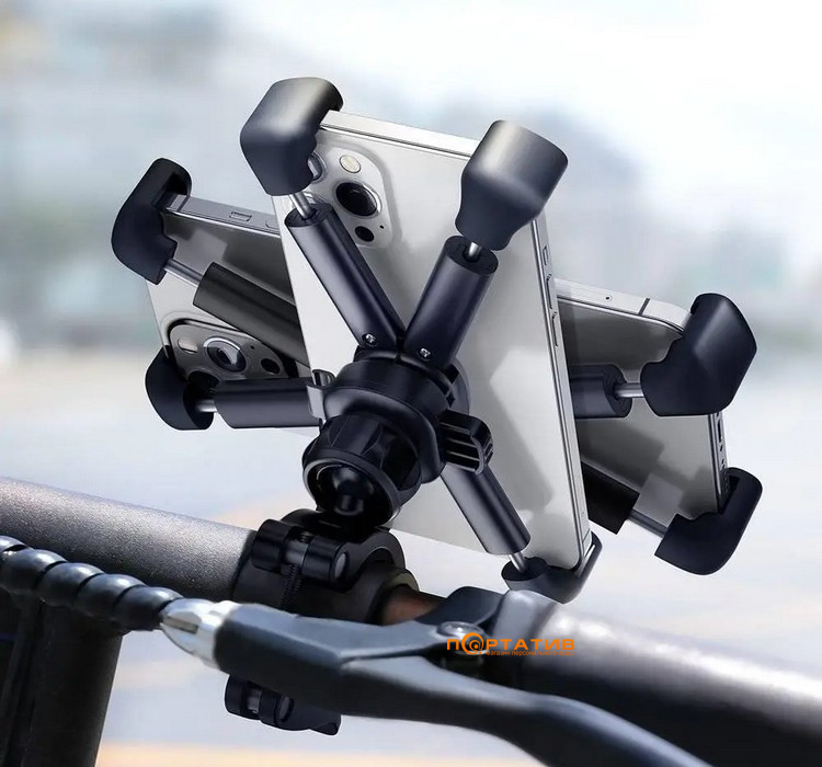 Велодержатель Baseus Quick to Take for Bicycle and Motorcycle Black (SUQX-01)