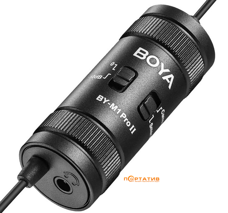 Мікрофон BOYA BY-M1 Pro II Black