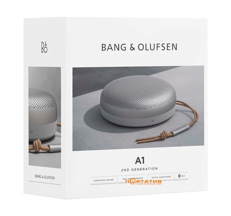 Bang & Olufsen BeoSound A1 2nd Gen Grey Mist
