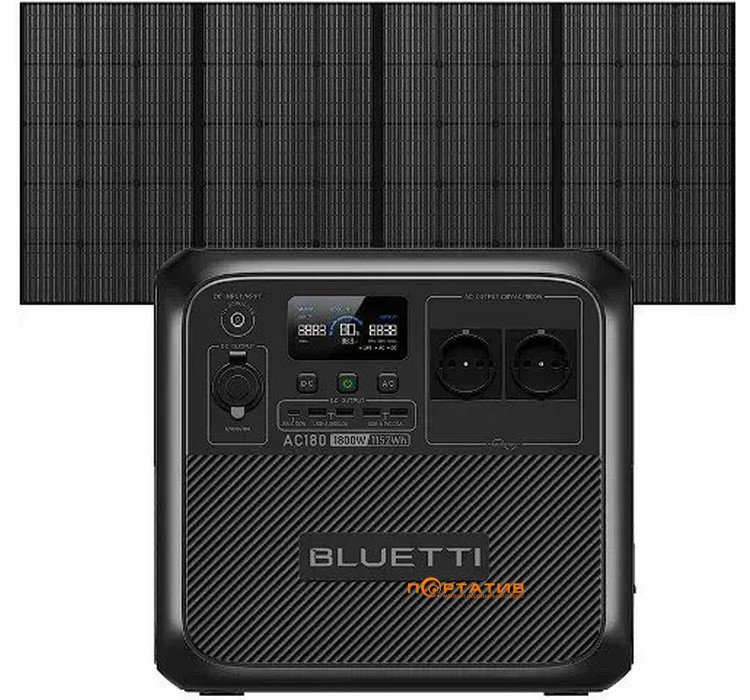 Зарядна станція Bluetti AC180 1152Wh 1800W