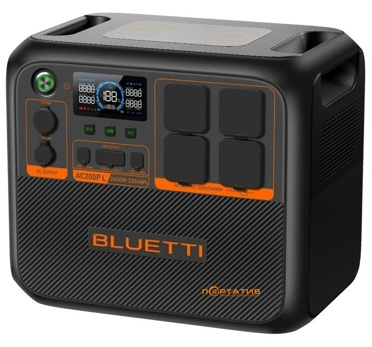 Зарядна станція Bluetti AC200PL 2304Wh 2400W
