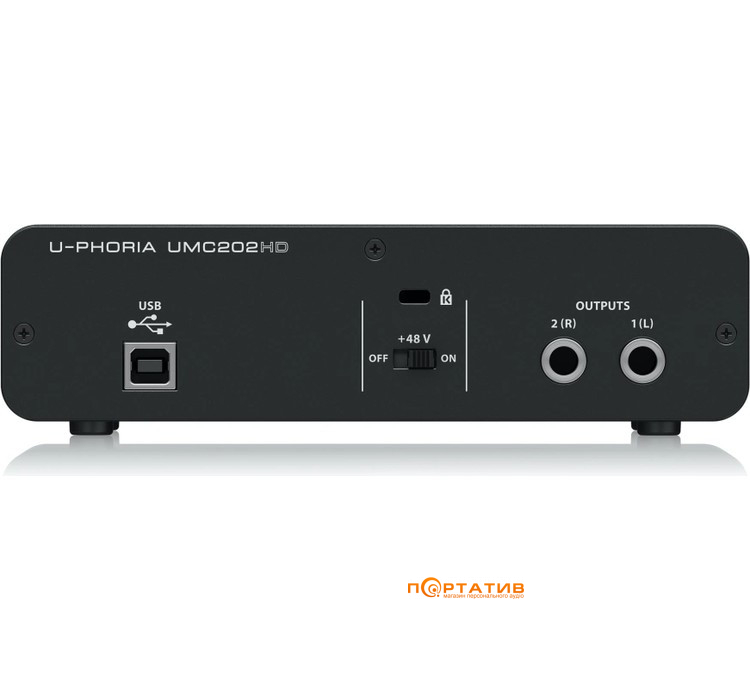Аудиоинтерфейс Behringer U-Phoria Studio Pro