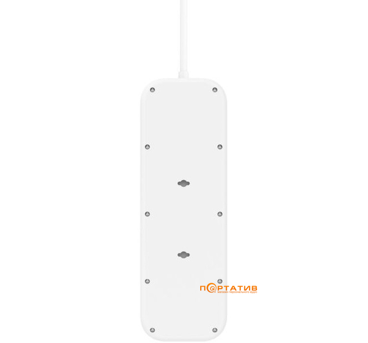 Мережевий фільтр Belkin 8х Schuko, USB-A/USB-C 30Вт, 16А, 2м (SRB004VF2M)