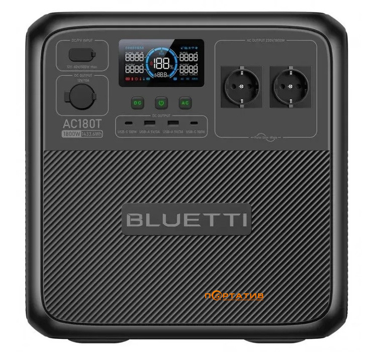Зарядна станція Bluetti AC180T 1440Wh 1800W