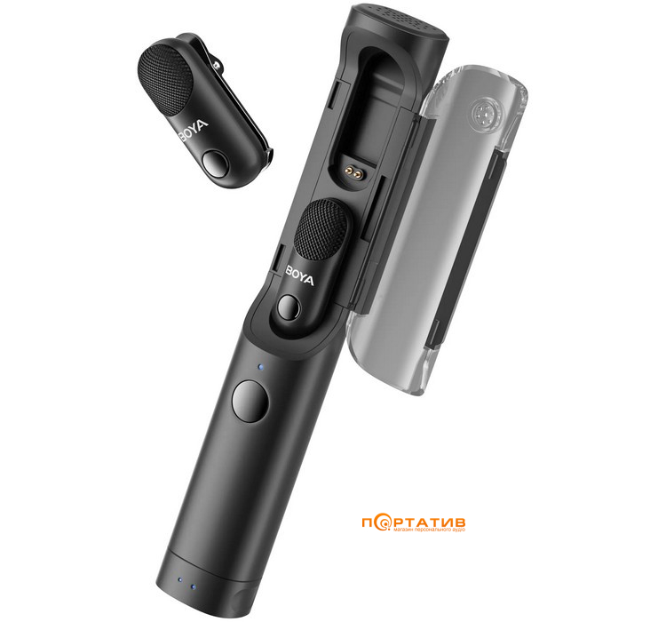 Мікрофон BOYA Magic-02 Type-C/Lightning Black