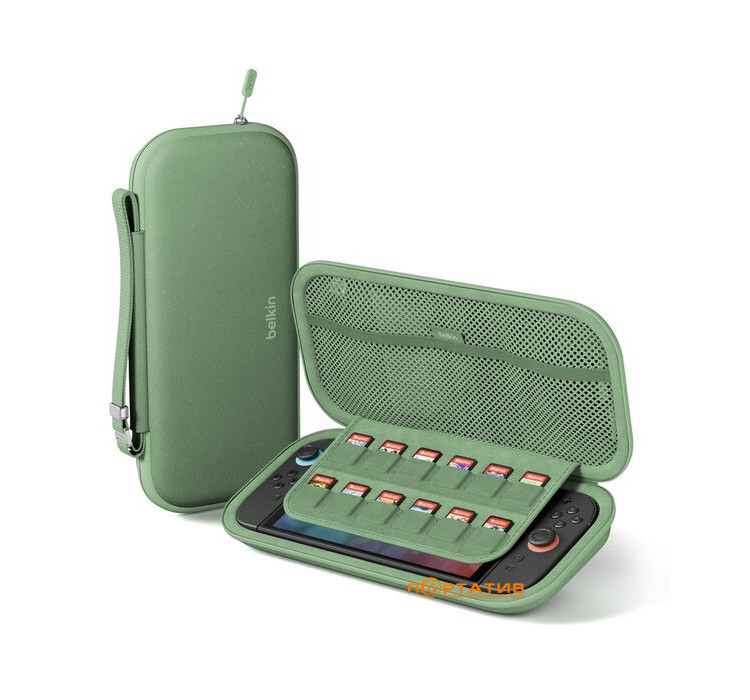 Чохол Belkin Nintendo Switch 2 Travel Case, Sage (ENA002HQSE)