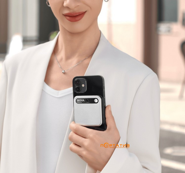Диктофон Boya Notra Silver