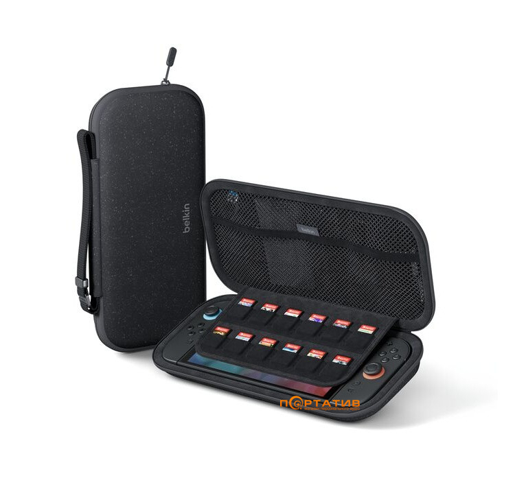Чехол Belkin Nintendo Switch 2 Travel Case, Charcoal (ENA002HQCH)