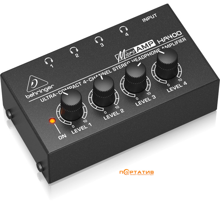 Підсилювач для навушників Behringer HA400