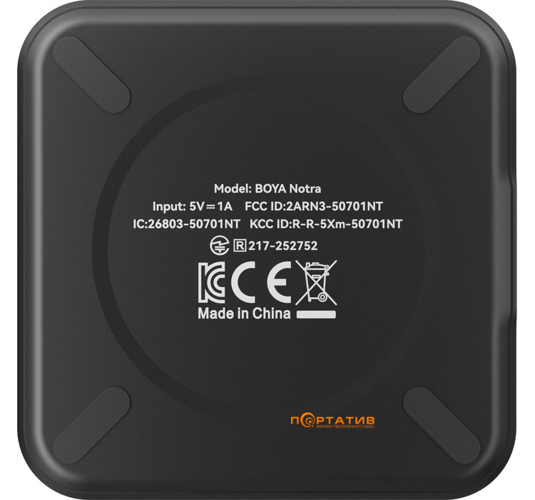 Диктофон Boya Notra Black