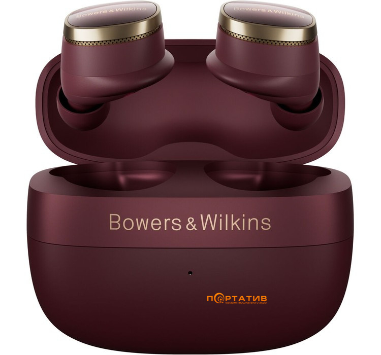 Навушники Bowers & Wilkins Pi8 Dark Burgundy