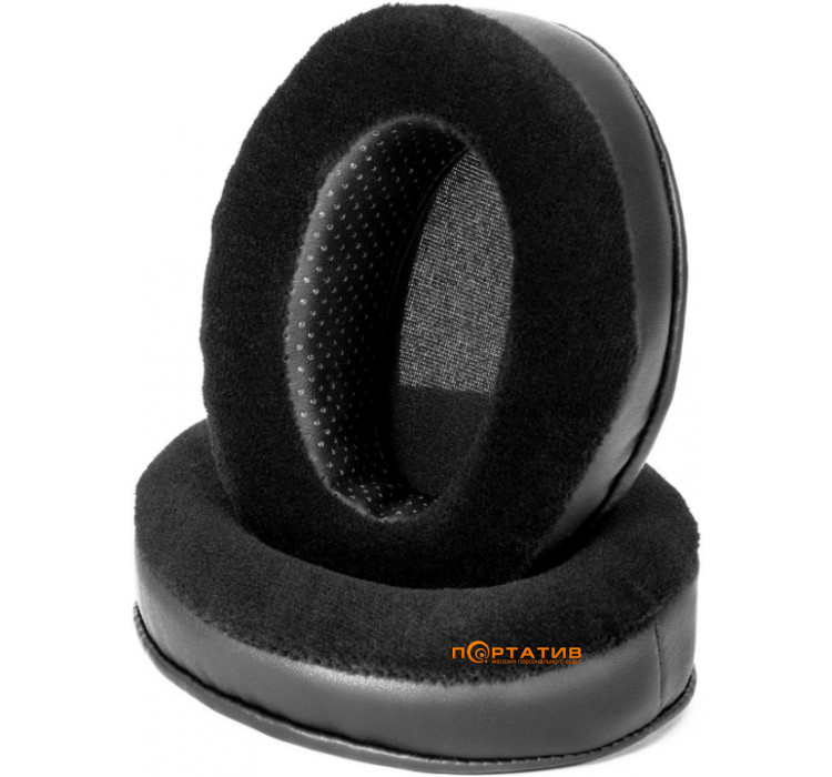 Brainwavz Headphone Memory Foam Earpads Oval Hybrid Angled Black