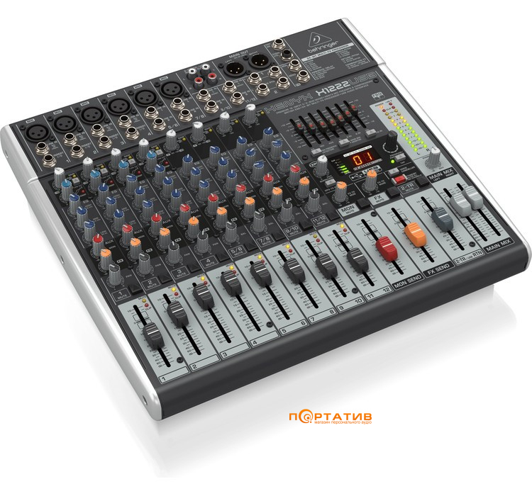 Мікшерний пульт Behringer X1222USB