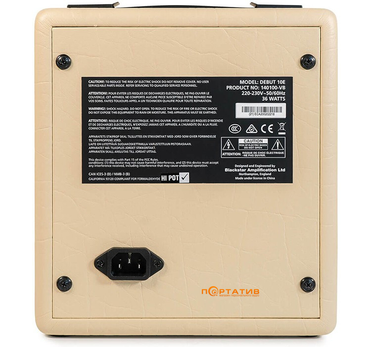 Комбопідсилювач Blackstar Debut 10E Cream