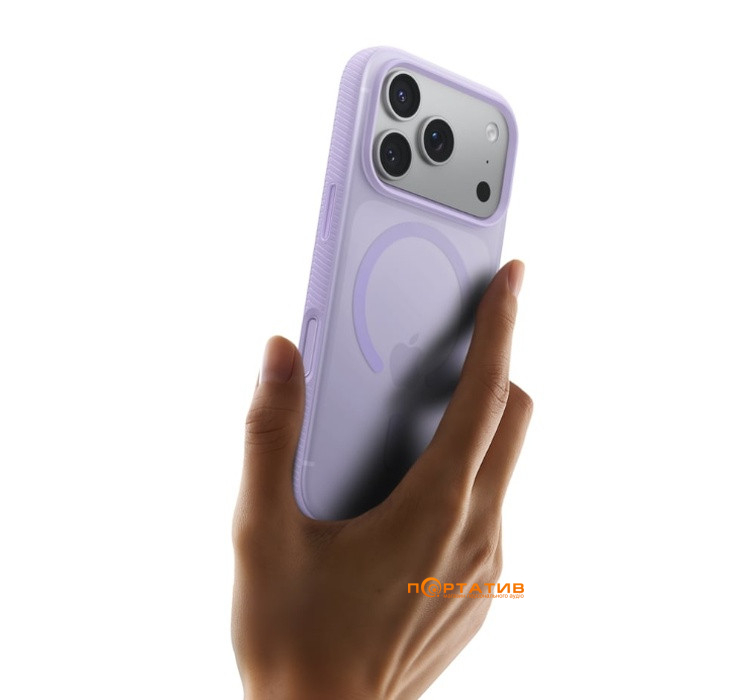 Чехол Belkin iPhone 17 Pro Magnetic Protective Grip Lavender (MSA035HQLV)