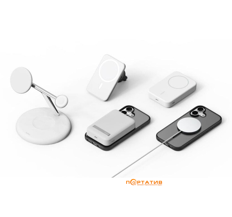 Чехол Belkin iPhone 17 Magnetic Protective Grip Black (MSA034HQBK)